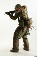  Photos John Hopkins Army Postapocalyptic Suit Poses aiming the gun standing whole body 0003.jpg